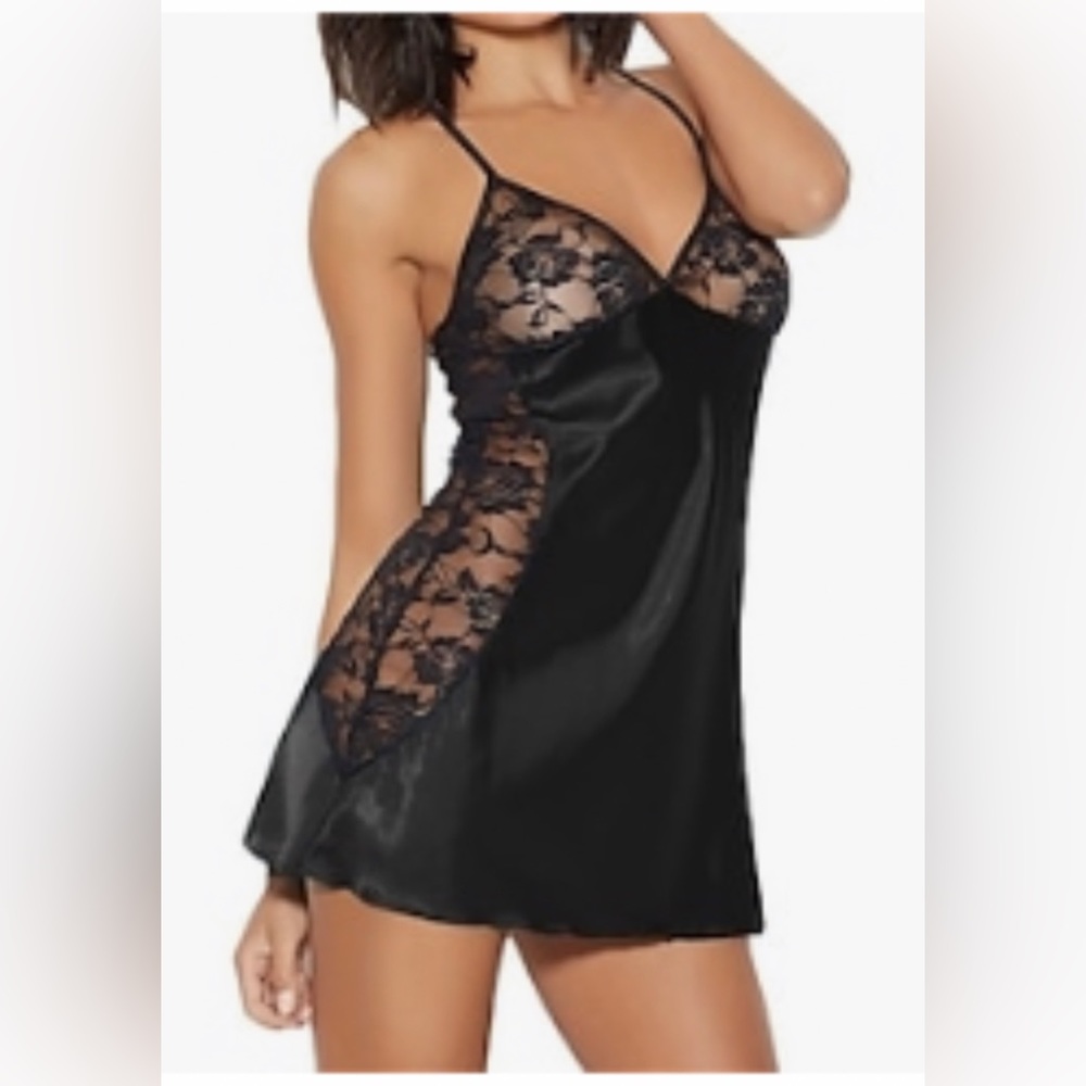 NWT WOMENS SZ 5 XL BABYDOLL LINGERIE SET